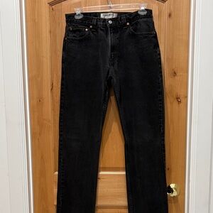Levi's Black Straight Men Jeans